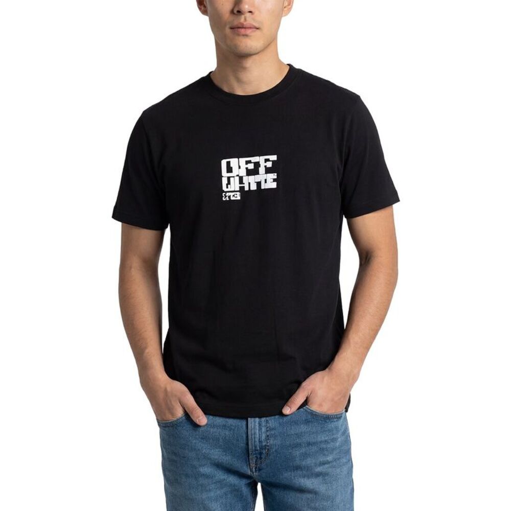 Off-White™ Mens  Virgil Tech Arrow T-Shirt, Black